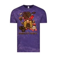 Cloud Purple chocolate gnome Vintage Tee - BarkalooDesign