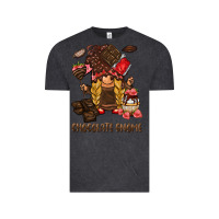 Vintage Black chocolate gnome Vintage Tee - BarkalooDesign
