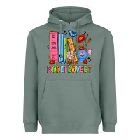Sage booktrovert Heavyweight Hoodie - JahusDesignShop