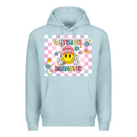 Blue Mist a little bit dramatic retro Premium Hoodie - MaliasSmallBusiness
