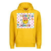 Lemon a little bit dramatic retro Premium Hoodie - MaliasSmallBusiness