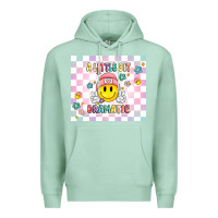 Seafoam a little bit dramatic retro Premium Hoodie - MaliasSmallBusiness