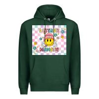 Sports Green a little bit dramatic retro Premium Hoodie - MaliasSmallBusiness