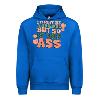 Cobalt i might be a handful but so is this ass Urban Hoodie - MaliasSmallBusiness