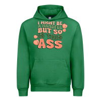 Emerald i might be a handful but so is this ass Urban Hoodie - MaliasSmallBusiness