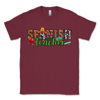 Burgundy spanish teacher Classic Tee - Zillion Design Studio