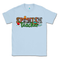 Dusty Blue spanish teacher Classic Tee - Zillion Design Studio