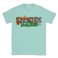 Seafoam spanish teacher Classic Tee - Zillion Design Studio