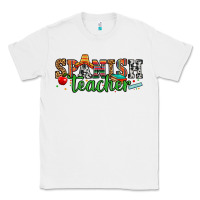 White spanish teacher Classic Tee - Zillion Design Studio