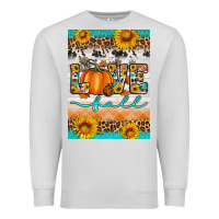 Dove Grey love fall Premium Sweatshirt - Artiststas