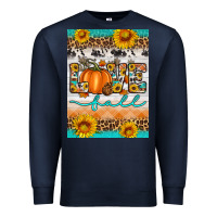 Navy love fall Premium Sweatshirt - Artiststas