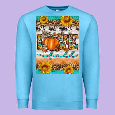 Love Fall Premium Sweatshirt Designed By Artiststas