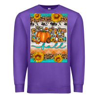 Purple love fall Premium Sweatshirt - Artiststas
