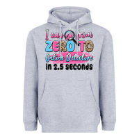 Heather Grey i can go from zero to online detective in 2.5 seco Heavyweight Hoodie - JahusDesignShop