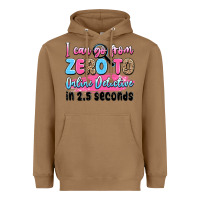 Toasted Coconut i can go from zero to online detective in 2.5 seco Heavyweight Hoodie - JahusDesignShop