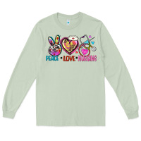 Matcha peace love nursing Long Sleeve Tee - Zillion Design Studio