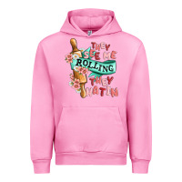 Fuchsia Pink they see me rolling they hatin Urban Hoodie - MaliasSmallBusiness