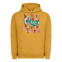 Pigment Peanut Butter they see me rolling they hatin Urban Hoodie - MaliasSmallBusiness