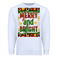 Merry And Bright Premium Sweatshirt | Teevron