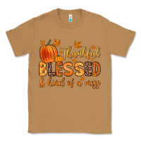 Toasted Coconut thankful blessed and kind of a mess Classic Tee - Zillion Design Studio