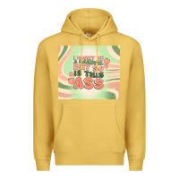Antique Gold i might be a handful but so is this ass Premium Hoodie - MaliasSmallBusiness