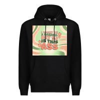 Black i might be a handful but so is this ass Premium Hoodie - MaliasSmallBusiness