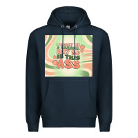 Navy i might be a handful but so is this ass Premium Hoodie - MaliasSmallBusiness