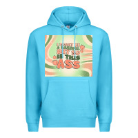 Ocean Blue i might be a handful but so is this ass Premium Hoodie - MaliasSmallBusiness