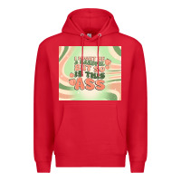 Red i might be a handful but so is this ass Premium Hoodie - MaliasSmallBusiness