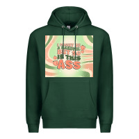 Sports Green i might be a handful but so is this ass Premium Hoodie - MaliasSmallBusiness
