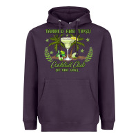 Plum tanned and tipsy cocktail club sip and chill Heavyweight Hoodie - JahusDesignShop