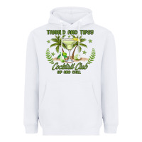 White tanned and tipsy cocktail club sip and chill Heavyweight Hoodie - JahusDesignShop