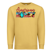 Antique Gold american honey Premium Sweatshirt - JahusDesignShop
