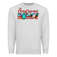 Dove Grey american honey Premium Sweatshirt - JahusDesignShop