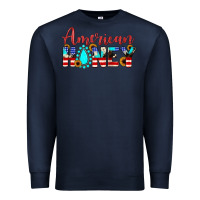 Navy american honey Premium Sweatshirt - JahusDesignShop