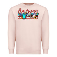 Pale Pink american honey Premium Sweatshirt - JahusDesignShop