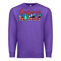 Purple american honey Premium Sweatshirt - JahusDesignShop