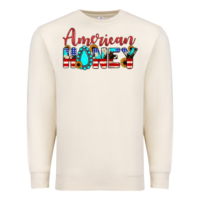 American Honey Premium Sweatshirt by JahusDesignShop | Teevron