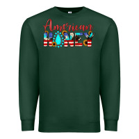 Sports Green american honey Premium Sweatshirt - JahusDesignShop