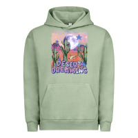 Pigment Oil Green desert dreaming Urban Hoodie - MaliasSmallBusiness