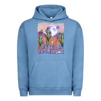 Pigment Pebble Blue desert dreaming Urban Hoodie - MaliasSmallBusiness