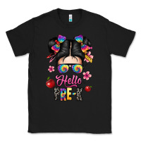 Black hello pre k Classic Tee - texasbilliewilder