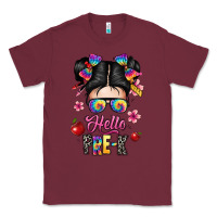 Burgundy hello pre k Classic Tee - texasbilliewilder