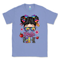 Colony Blue hello pre k Classic Tee - texasbilliewilder