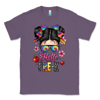 Lavender hello pre k Classic Tee - texasbilliewilder