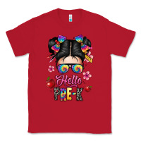 Red hello pre k Classic Tee - texasbilliewilder