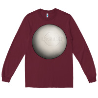 Burgundy lacrosse ball Long Sleeve Tee - texasbilliewilder