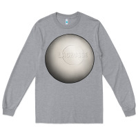 Heather Grey lacrosse ball Long Sleeve Tee - texasbilliewilder