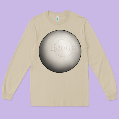 Long Sleeve Tee lacrosse ball