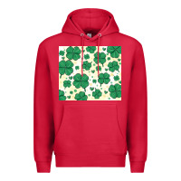 Cardinal st patrick clover Premium Hoodie - MaliasSmallBusiness